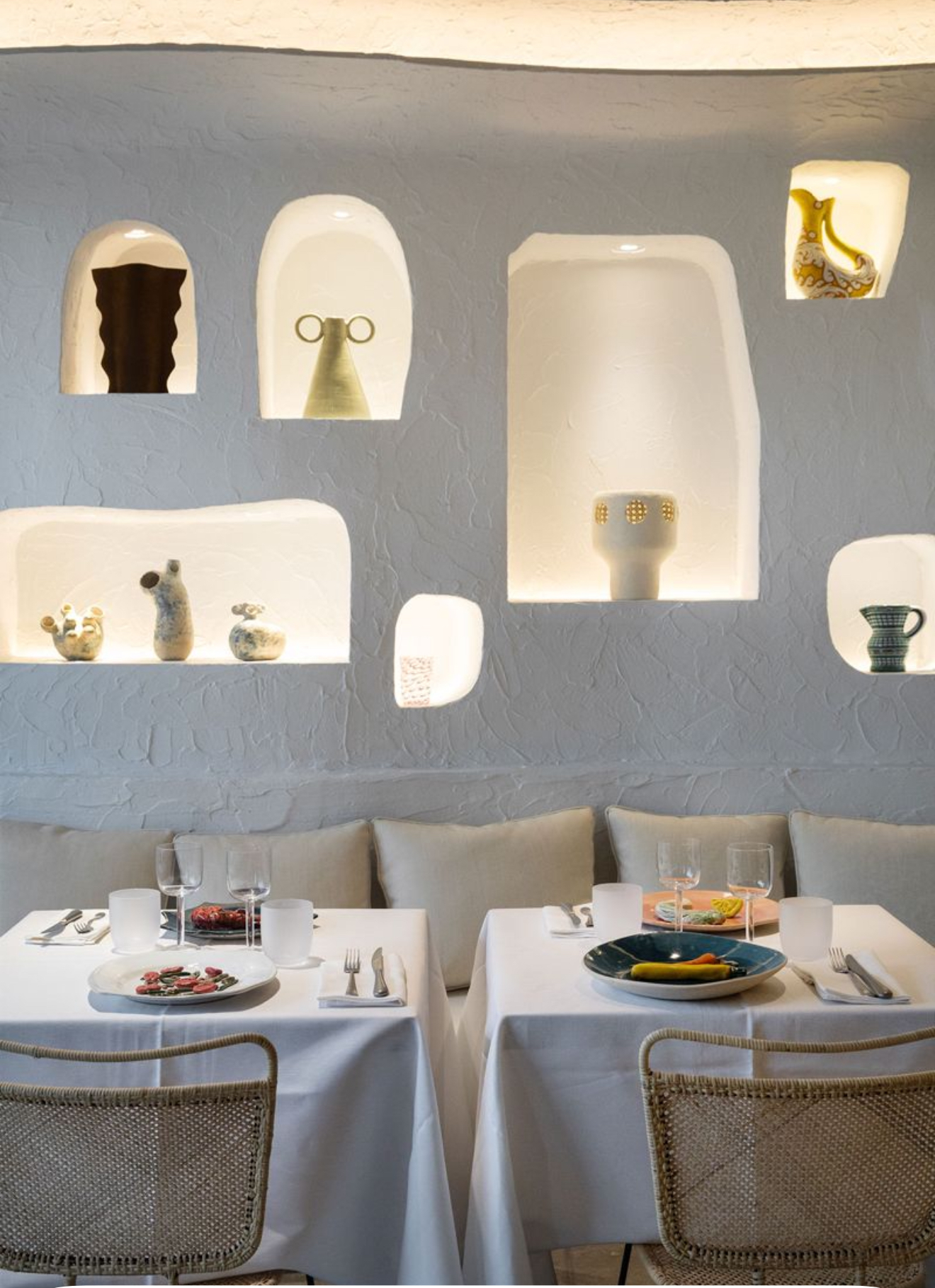 Ristrutturazione ristorante greco di lusso